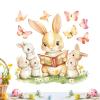 Easter Window Stickers - Bunny Decor view 1