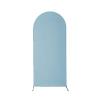 Wedding Arch Cover, Polyester-Spandex, Sky Blue, 6 ft, 80 x 180 cm view 1
