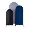 Wedding Arch Cover, Polyester-Spandex, Sky Blue, 6 ft, 80 x 180 cm view 2