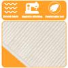 Office Chair Floor Protection Mat 75 x 110 cm, Cream view 3
