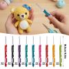 SULIKJHUI 9-Piece Ergonomic Crochet Hook Set view 2