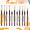 JJUNW 11-Piece Fine Detail Brush Set view 2