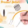 JJUNW 11-Piece Fine Detail Brush Set view 3