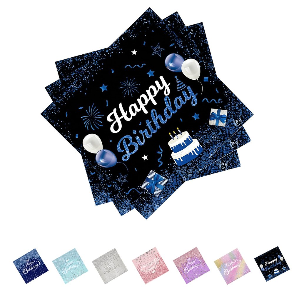 Happy Birthday Napkins