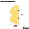 Generic Children’s Urinal Privacy Partition, Colorful Cartoon Design, Wall-Mounted view 2