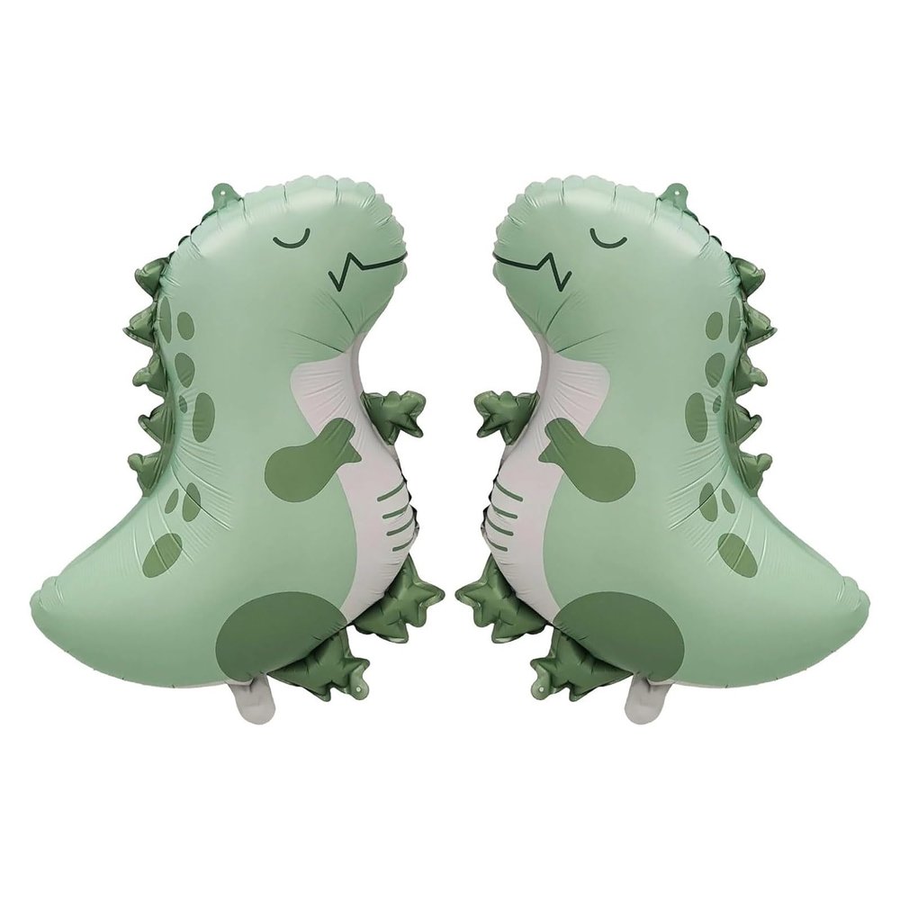 Ovanda Dino Balloon, 2 Pack XXL Dino Balloon for Kids' Birthday Party