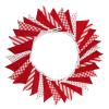 Hanging Flag Banner, 10 m, 36 Double-Layer Cotton Pennants, Multicolor Party Decoration view 3
