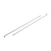 EZVXVV 12G E-Bike Spokes, 2.6 mm Diameter, 20/40 Pieces, Silver Steel, J-Bend, 45–306 mm, with Nipples view 3