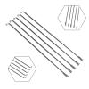 EZVXVV 12G E-Bike Spokes, 2.6 mm Diameter, 20/40 Pieces, Silver Steel, J-Bend, 45–306 mm, with Nipples view 4