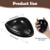 Black Ceramic Coffee Bean Measuring Scoop view 2