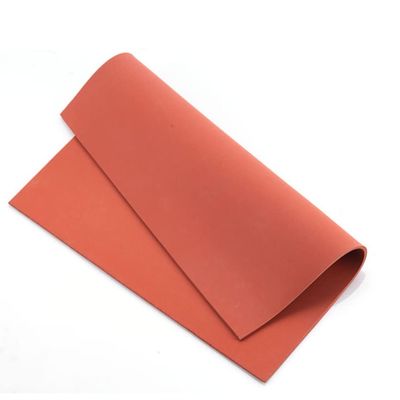 Flexible High-Temperature Silicone Foam Rubber Sheet for Seals, Heat-Resistant, Smooth Surface (500 x 500 x 100m)