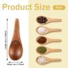 JJUNW 4-Piece Mini Wooden Spoon Set view 3