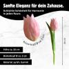 Seaside No.64 - Artificial Tulip Bouquet 28cm/19cm - Real Touch view 2