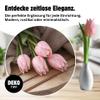 Seaside No.64 - Artificial Tulip Bouquet 28cm/19cm - Real Touch view 4