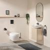 GROHE StartEdge Small Bathroom Sink Faucet, Water-Saving, Matte Black view 4