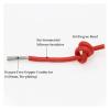 CSFFA 10-Meter Pack Heat-Resistant, Flexible Electrical Silicone Cable, 8–30 AWG, 5 m Red and 5 m Black (Purple, 30 AWG) view 2