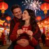 Chinese Red Lucky Envelopes with Horse Motifs and Gold Details for Spring Festival view 2