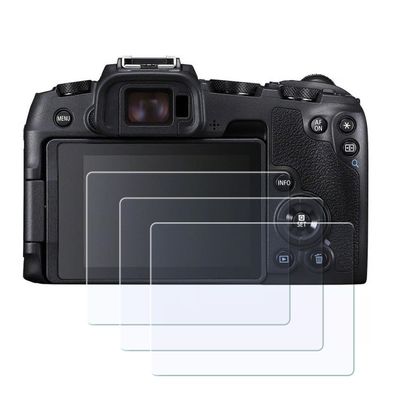 ayex Screen Protector Glass for Canon EOS RP, M6 Mark II, M6, M50 & M100, 0.3 mm, 9H Tempered Glass, 3-Pack