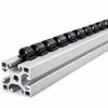 Cable Clips for Aluminum Profiles, Slot 5 and Slot 6 – Black Omega Cable Holders – Made in Germany, 50-Pack view 4