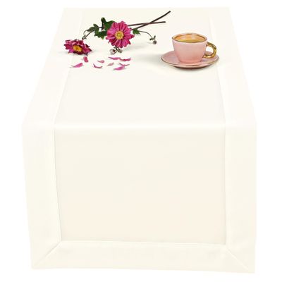 invitta Classic Elegance Table Runner, Champagne, 50 x 90 cm