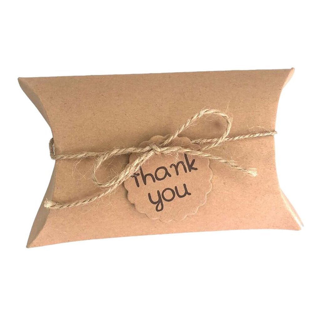 LIXSAZSE Kraft Paper Gift Box