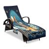 LINNIKEEEE Space Rocket Chaise Lounge Cover view 2