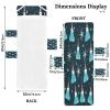 LINNIKEEEE Repeat Cute Flower Beach Chair Cover, Non-Slip Lounge Chair Towel for Patio, Beach, Hotel, Pool view 3
