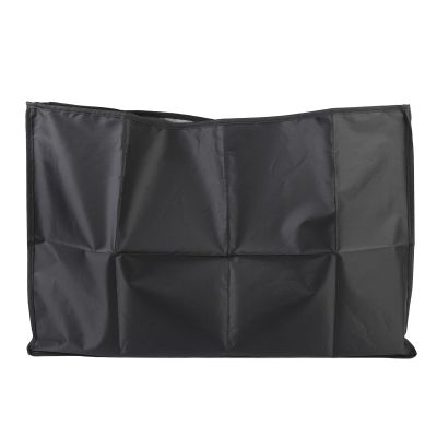 Tnfeeon Computer Monitor Dust Cover, Waterproof Silver-Coated Oxford Fabric, Universal Fit