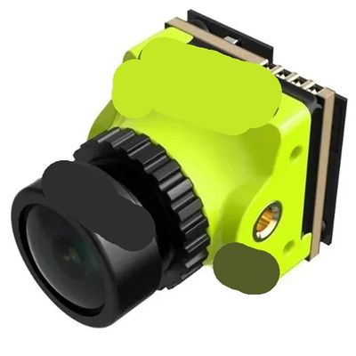 1-Piece 14×14 mm Toothless 1/2" FPV Camera, Standard 1.8 mm / S 2.1 mm, Fit for 2 N, 1200TVL, Standard Green