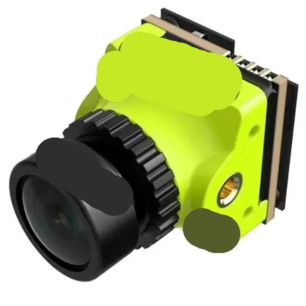 1-Piece 14×14 mm Toothless 1/2" FPV Camera, Standard 1.8 mm / S 2.1 mm, Fit for 2 N, 1200TVL, Standard Green