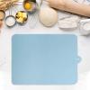 Blue Nonstick Silicone Dough Kneading Mat view 3