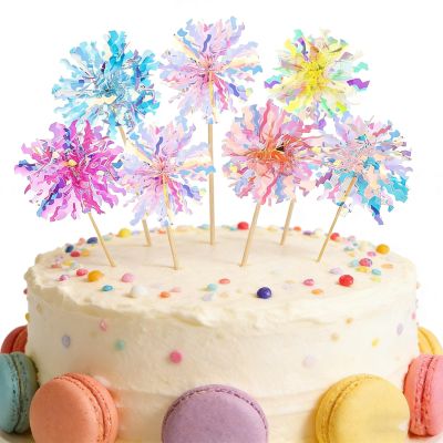 Ovanda 50-Piece Cake Decoration Fireworks