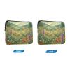 Laptop Sleeve with Red Poppies and White Daisies, Size M view 2