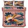 Generic Boho Fox Bedding Set, Vintage Tribal Ethnic, 100 x 135 cm, 2-Piece, Reversible Microfiber, with 40 x 60 cm Pillowcase, La415 view 1