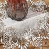 2-Pack Round Linen Placemats, 40 cm Diameter view 3