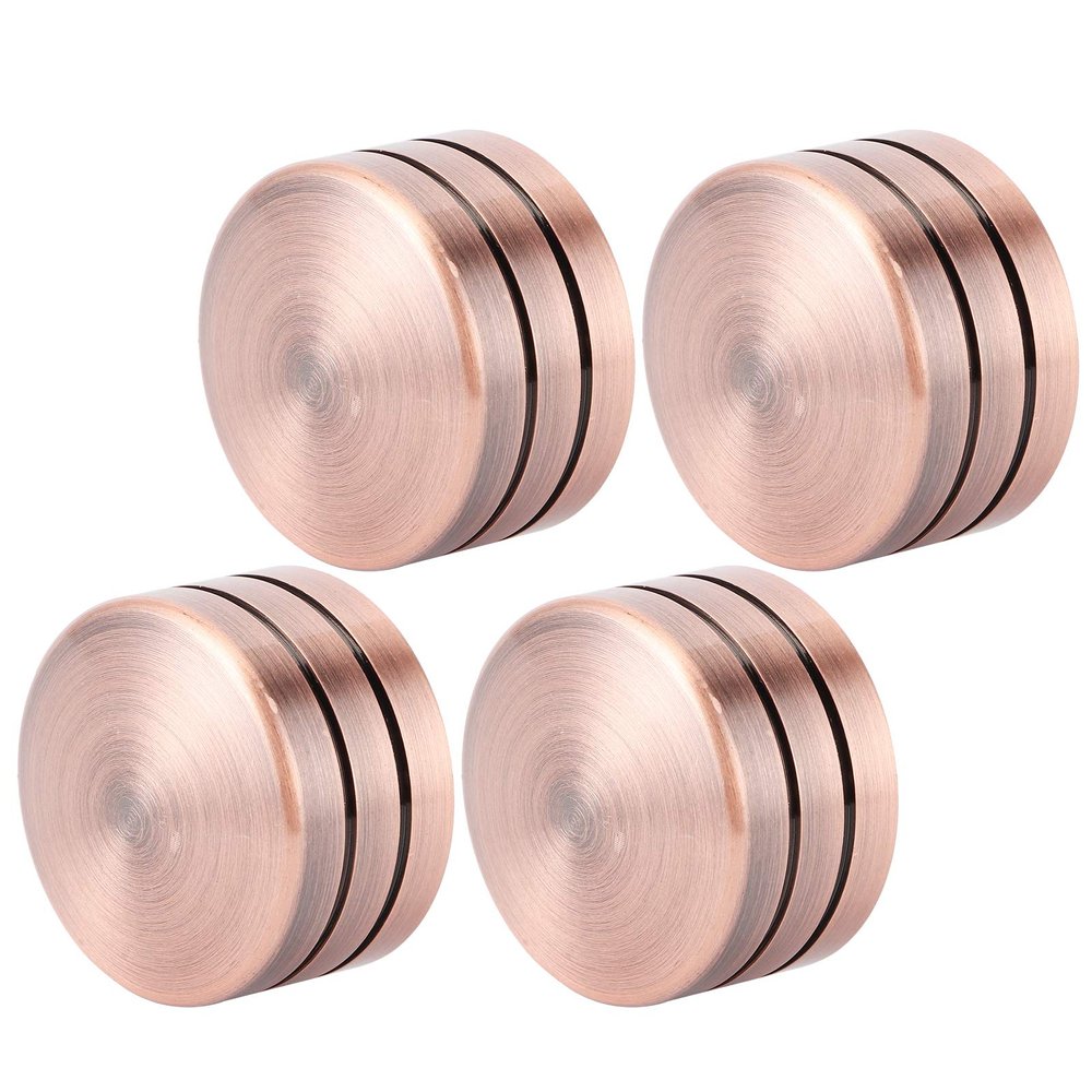 EIMSOAH Aluminum Alloy Engine Bolt Cover Set for XL883 and Big Twin 1340 Evo Models, 4-Piece, Bronze