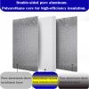 Stainless Steel Heat Shield Panel for Refrigerator Side and Stove, 110 x 80 cm view 4