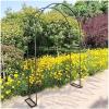 WJIANBIN Freestanding Metal Garden Arch, Adjustable Width 120–350 cm view 3