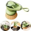 SiSinkal Kitchen Cleaning Brush with Soap Dispenser view 2