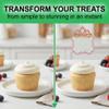 CATZUM 30 Pack Crown Cupcake Toppers view 4