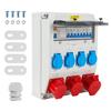 Eikuavons 32A IP65 Construction Power Distributor with RCD, 4 Schuko, CEE 16A and CEE 32A Outlets view 1