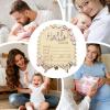 EUBEISAQI Birth Announcement Sign, Birth Name Sign Decor, Children's Board | for Home, Birthday Parties, Christmas, Hospital, Thanksgiving, Girls, Friends view 4