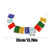 Tibetan Prayer Flags, 5 Element Colors, Handmade view 2