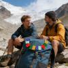 Tibetan Prayer Flags, 5 Element Colors, Handmade view 3