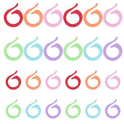 SYEYCW 100-Piece Spiral Stitch Markers