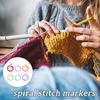 SYEYCW 100-Piece Spiral Stitch Markers view 3