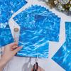 GORGECRAFT 24 Sheets Scrapbook Paper with Water Texture view 3