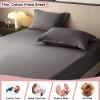 Soft Fitted Sheet for Twin, Queen, King Beds view 2