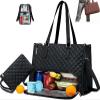Convertible Tote Lunch Bag with Insulated Lunch Compartment view 1