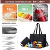 Convertible Tote Lunch Bag with Insulated Lunch Compartment view 4